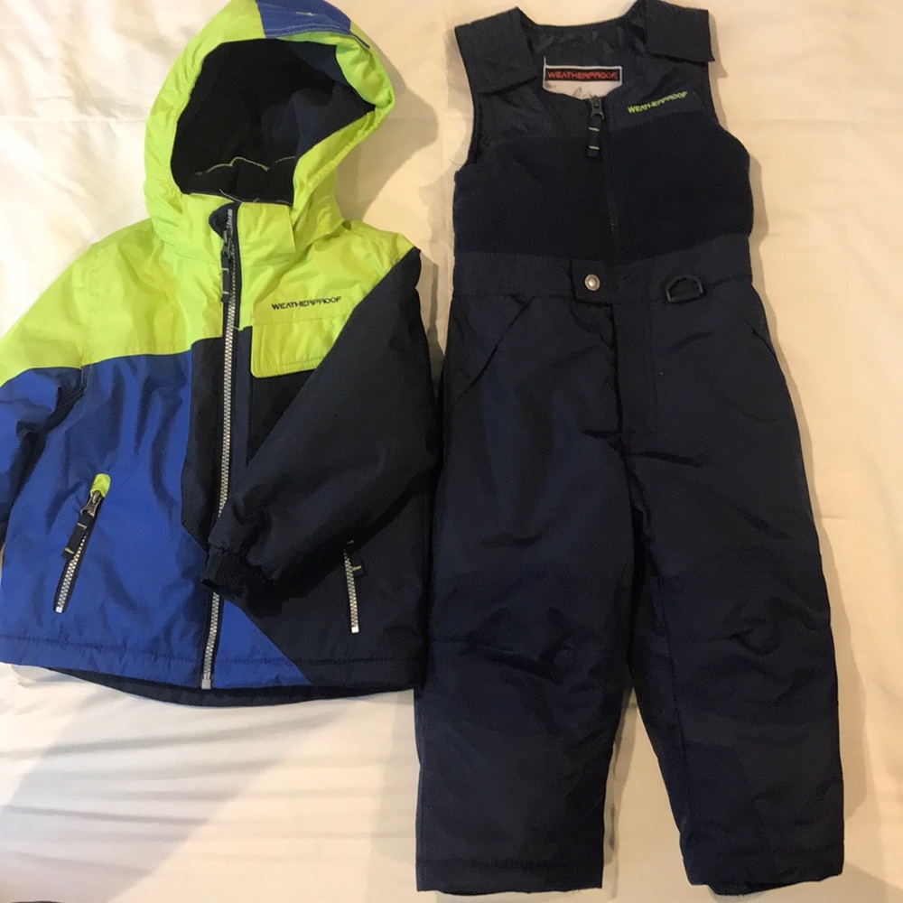 Weatherproof snowbib & coat